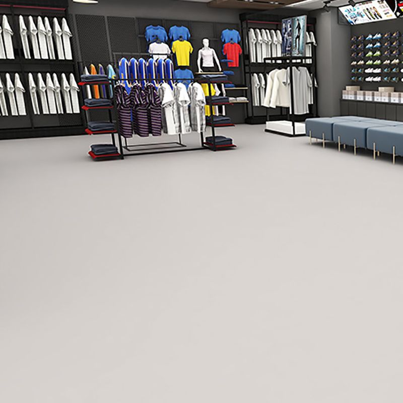 BowLift | Solid Color Plastic Flooring Modern Water-Resistant Square Edge Floor Tiles