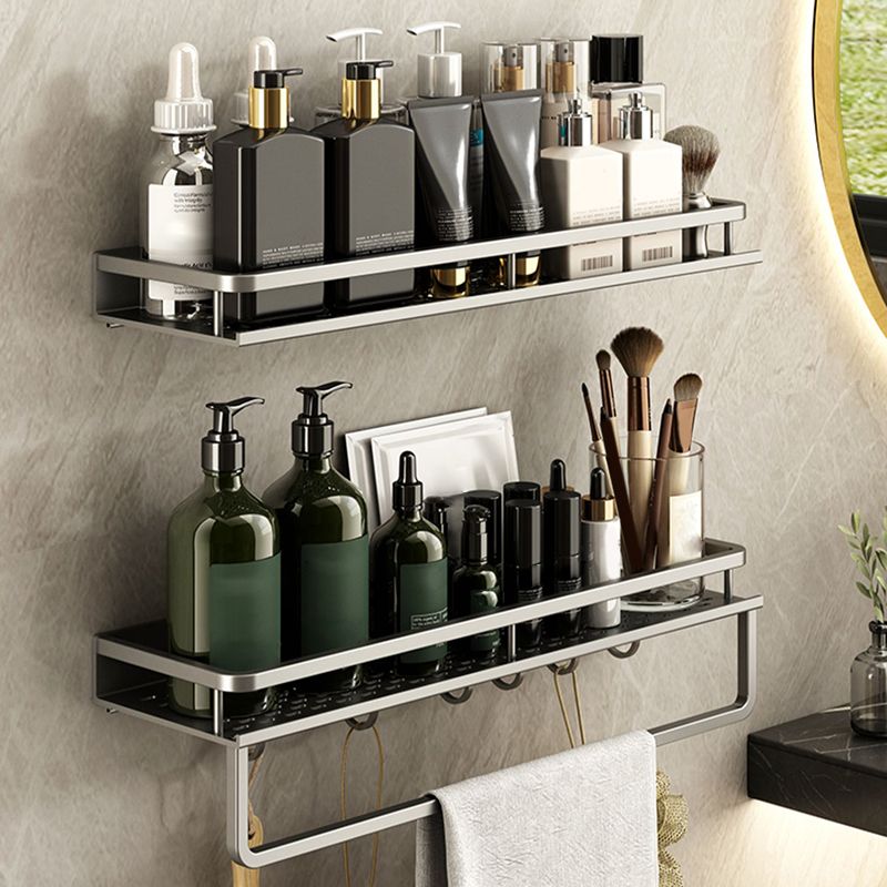 BowLift | Minimalism Matte Metal Bathroom Accessory Set Modern Bathroom Rack