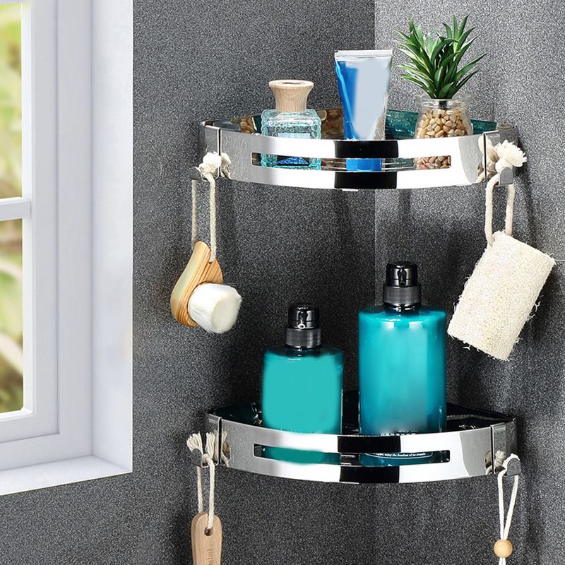 BowLift | Classic Polished Chrome Bathroom Accessory Set Towel Rail/Paper Holder/Bathrobe Hook Included