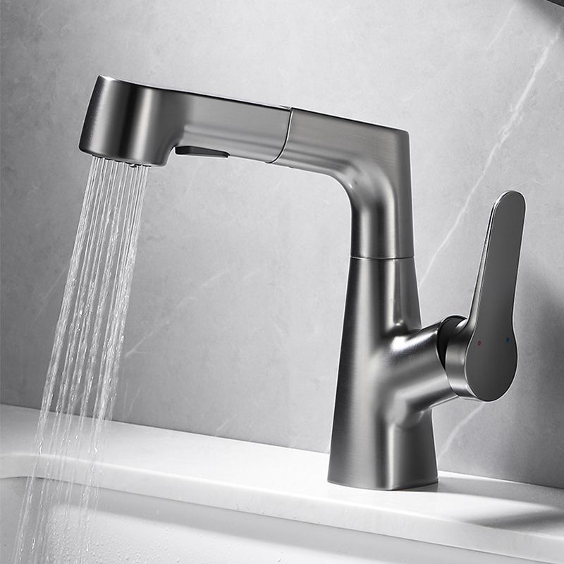 Kalsten | Extendable Vessel Water Tap Modern Sink Faucet with a Lever Handle
