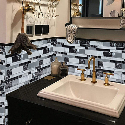 BowLift | Colorful Mosaic Peel & Stick Tile Waterproof for Back Wall