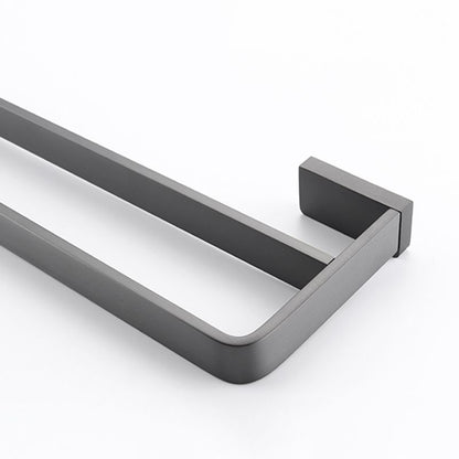 BowLift | Gray metal modern bathroom accessories as a single item or as a set