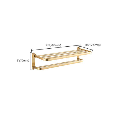 BowLift | Modern Bathroom Hardware Paper Holder Bathroom Shelf Gold Bathroom Accessories Set