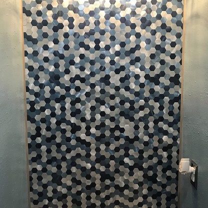 BowLift | Modern Tile-Peel & Stick Metal Mosaic Tile Hexagon Peel & Stick Subway Tile