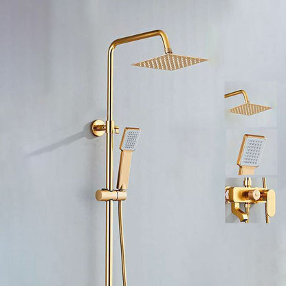 BowLift | Modern adjustable water flow shower faucet shower arm shower system on the wall