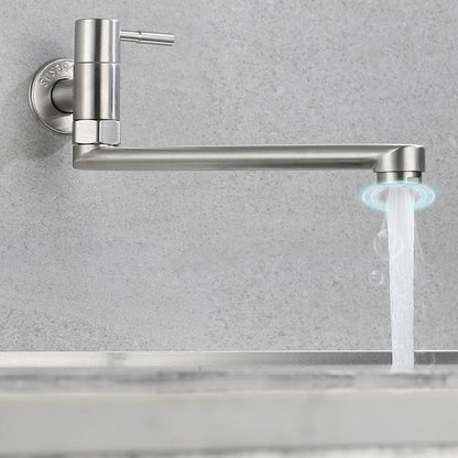Kalsten | Kitchen faucet pot filling valve single handle swivel stainless steel kitchen faucet