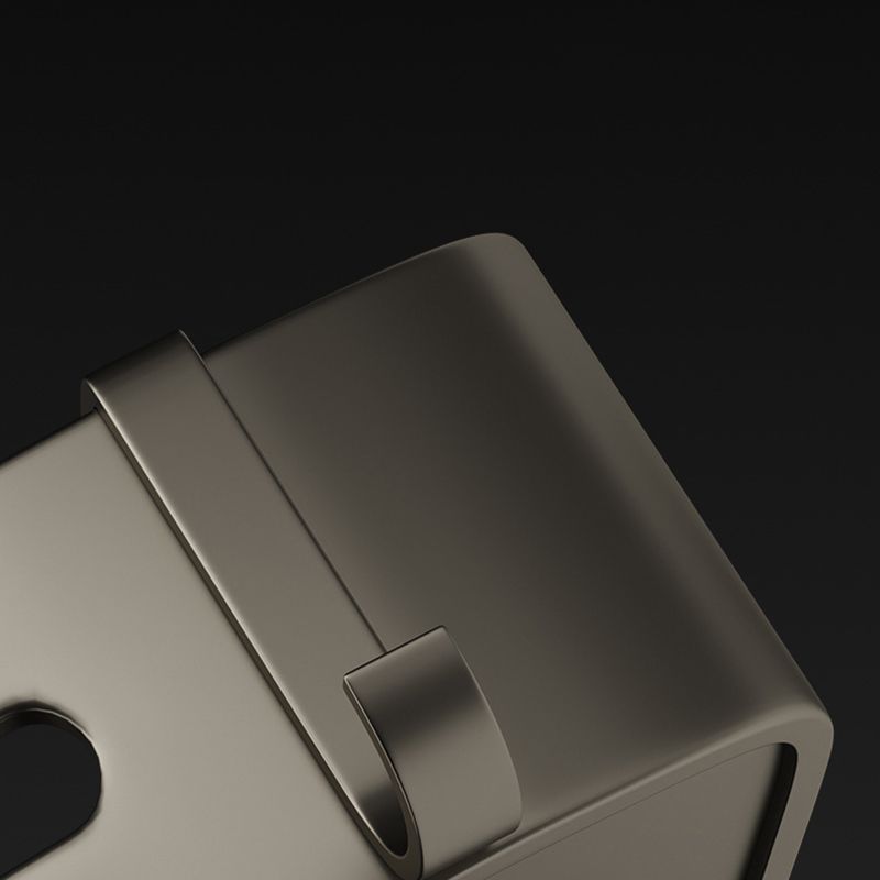 Skanto | Modern Aluminum Bathroom Accessory Set Gray Bathroom Shelf System