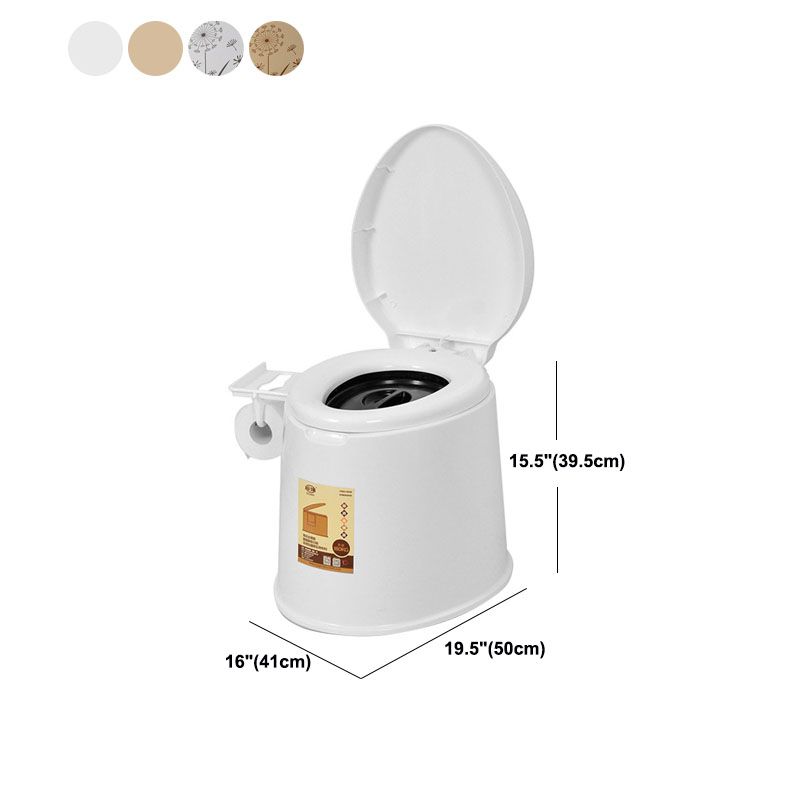 BowLift | Modern Plastic Floor-Mounted Toilet Bowl with Seat for the Bathroom