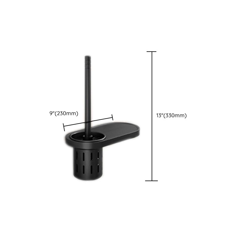 BowLift | Modern Bathroom Set Matte Black Bathroom Shelf Towel Holder Bathroom Accessories Set
