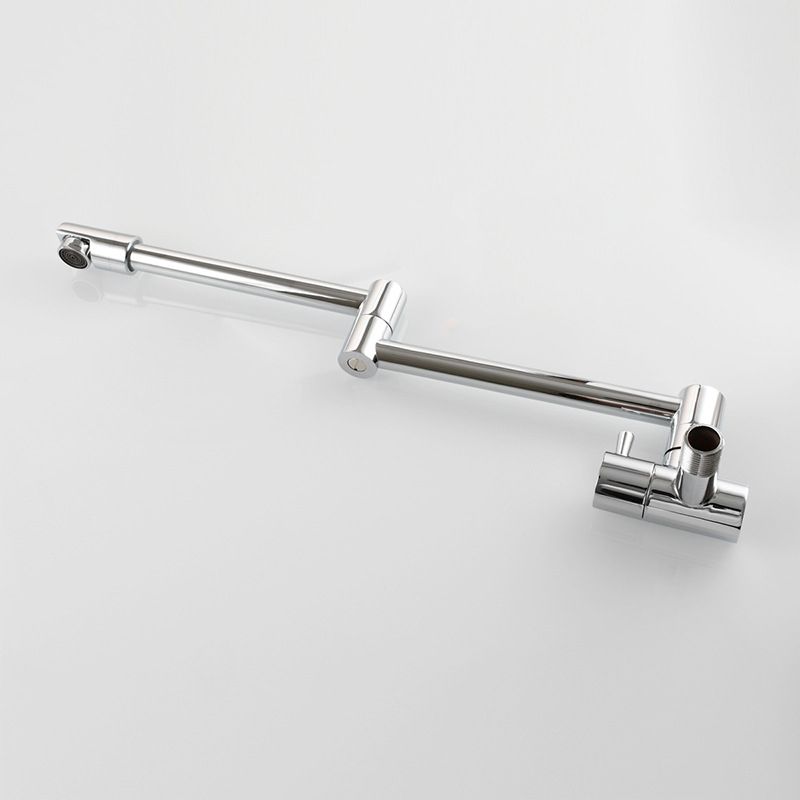 BowLift | Modern Pull-down Faucet Single Handle Wall Mounted Pot Filler Low Profile 1-Hole Filler