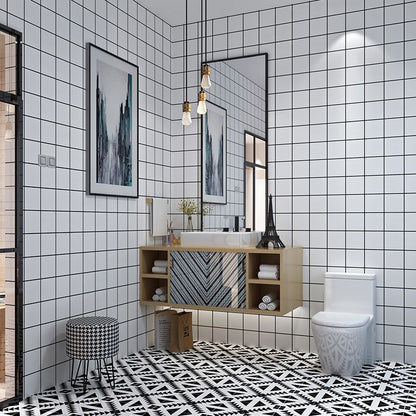 BowLift | Square Mosaic Tile Peel and Stick Tile for Kitchen and Bathroom