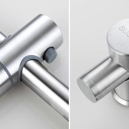 BowLift | Modern Bathtub Faucet Mounting Kit 304 Stainless Steel Wall Mount Bathroom Faucet