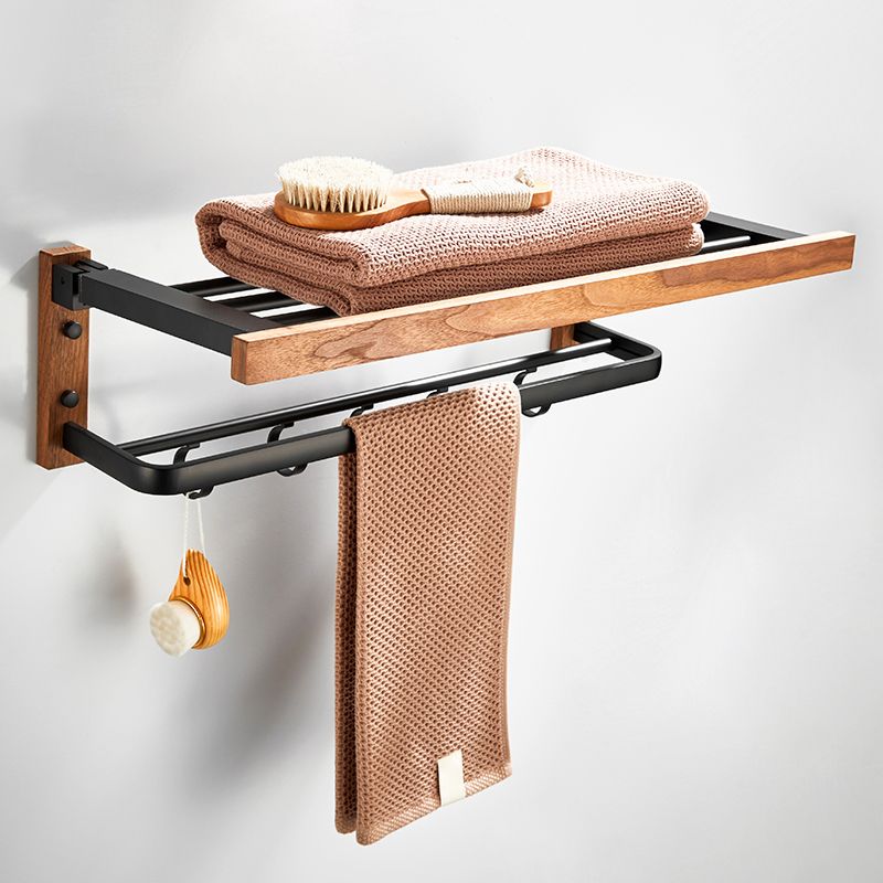 BowLift | 7-piece toilet accessory set made of solid wood and metal