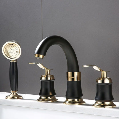 BowLift | Modern Vessel Faucet Metal Lever Handles Low Arc Vessel Faucet for Home