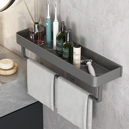 BowLift | Minimalist Matt Metal Bathroom Accessory Set Modern Bathroom Shelf