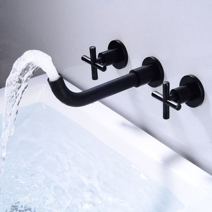 BowLift | Modern Wall-Mounted Faucet Bathroom Lever Bathtub Faucet