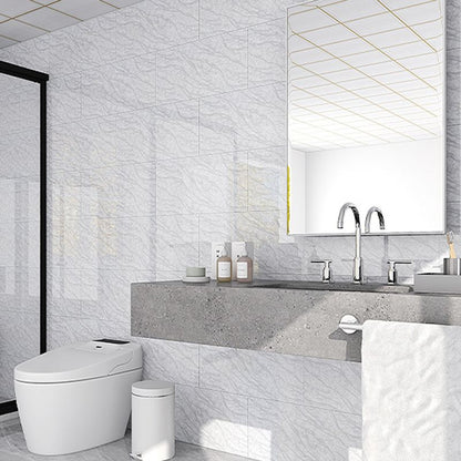 BowLift | Single Tile Peel and Stick Back Splash Modern Style Bathroom Peel and Stick Back Splash