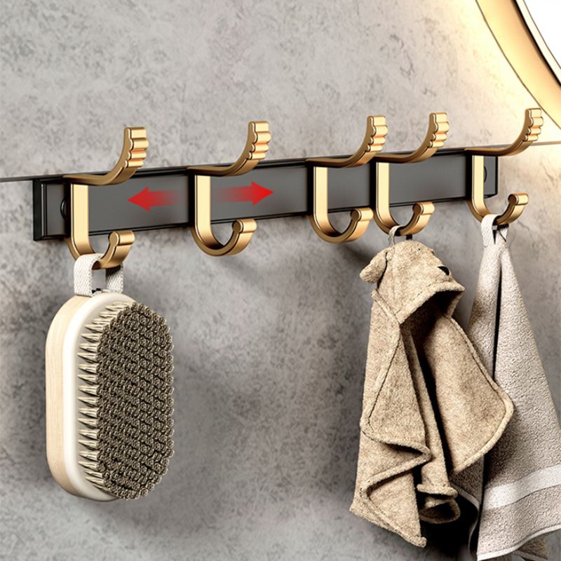 BowLift | Modern Bathroom Accessories Set Paper Holder Towel Bar Black Bathroom Accessories Set