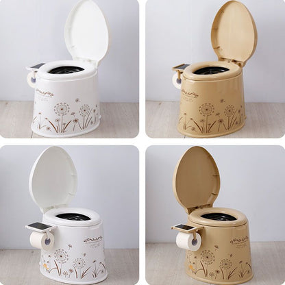 BowLift | Modern Plastic Floor-Mounted Toilet Bowl with Seat for the Bathroom