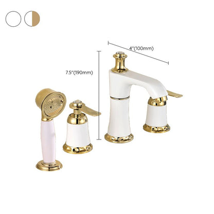 BowLift | Contemporary Tub Faucet Deck Mount Trim Bathtub Faucet Trim for Bathroom