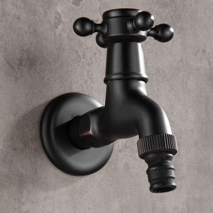 BowLift | Wide Bathroom Sink Faucet Wall-Mounted Cross Handle Faucet