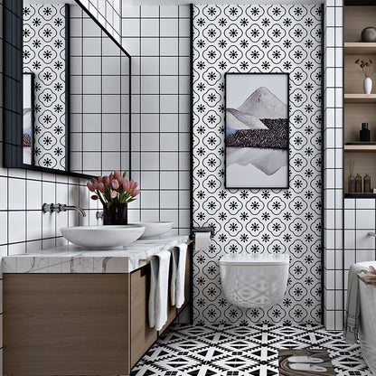 BowLift | Square Mosaic Tile Peel and Stick Tile for Kitchen and Bathroom