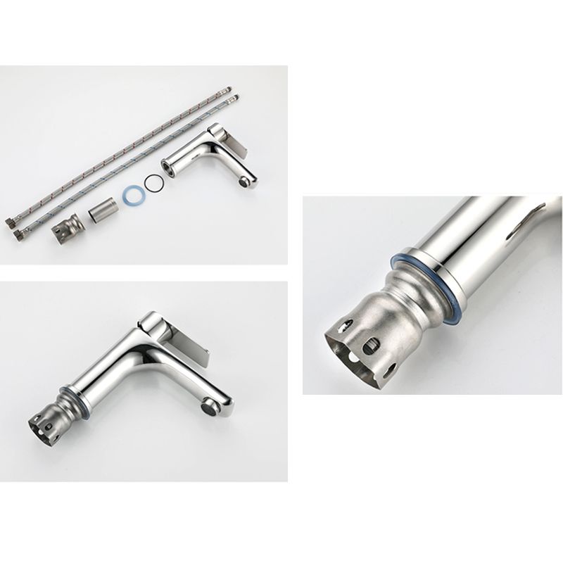 BowLift | Modern Vessel Faucet Copper Single Handle Low Arc Vessel Faucet for Home