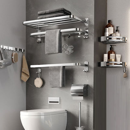 BowLift | Modern Polished Chrome Bathroom Accessory Set Made of Stainless Steel