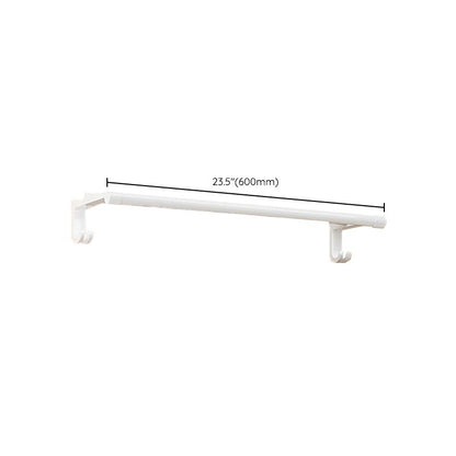 BowLift | Modern Bathroom Hardware Set Towel Bar White Bath Shelf Bathroom Hardware Set
