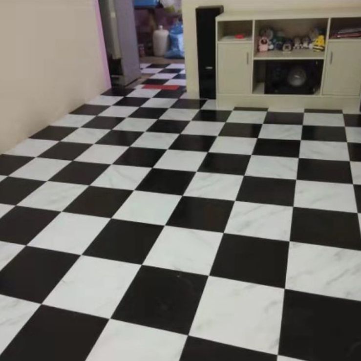 Self-adhesive PVC flooring, matte stone-look vinyl flooring