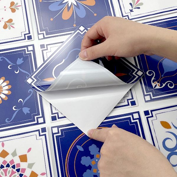 BowLift | Square Peel & Stick Mosaic Tile PVC Waterproof Mosaic Tiles Wallpaper
