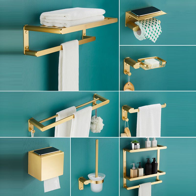 BowLift | Traditional Bathroom Accessory Hardware Set Gold Bathroom Accessory Set