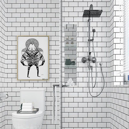 BowLift | Modern Bathroom Peel and Stick Wall Tile Single Tile Peel and Stick Wall Tile