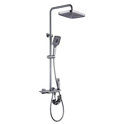BowLift | Modern adjustable water flow shower faucet shower arm shower system on the wall