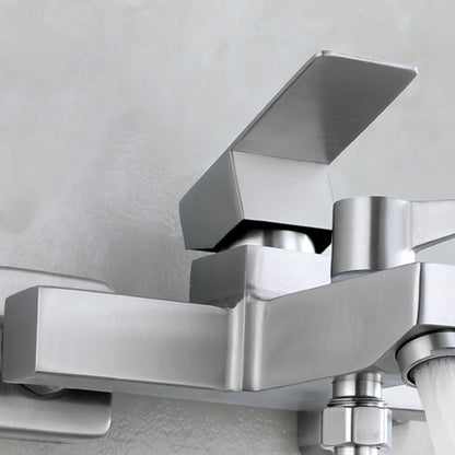BowLift | Modern Bathtub Faucet Mounting Kit 304 Stainless Steel Wall Mount Bathroom Faucet