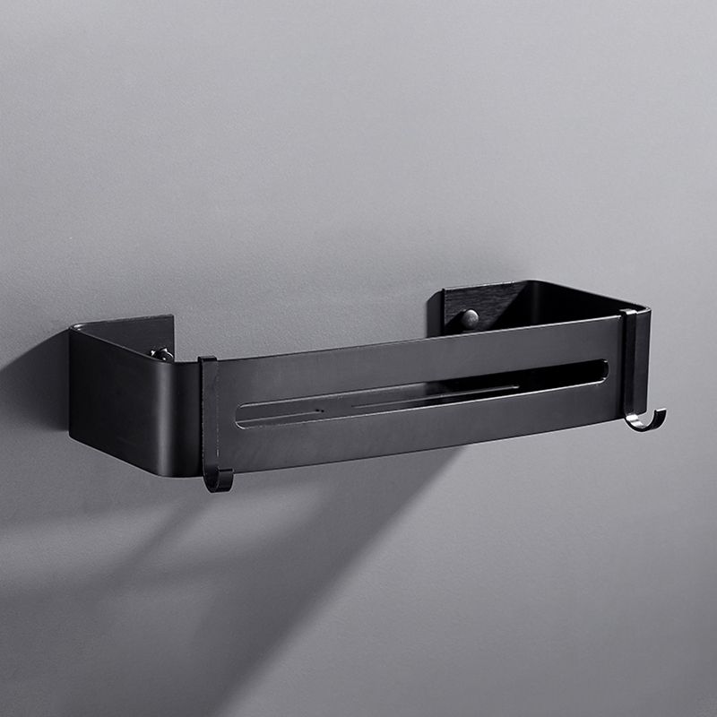 BowLift | Matt Black Modern Bathroom Accessories Set, Set of 3, Bathroom Shelf