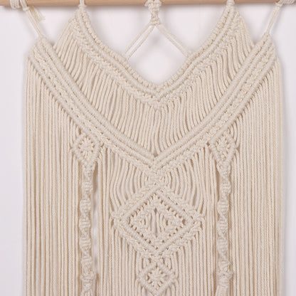 Hand-knotted wall hanging Acalora
