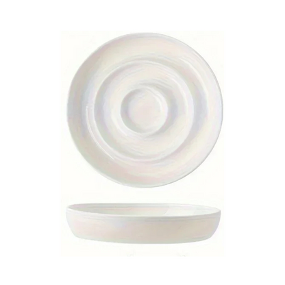 Skanto | Ceramic Anti-Choking Feeder Bowl – Slow Feeder Bowl for Cats and Dogs
