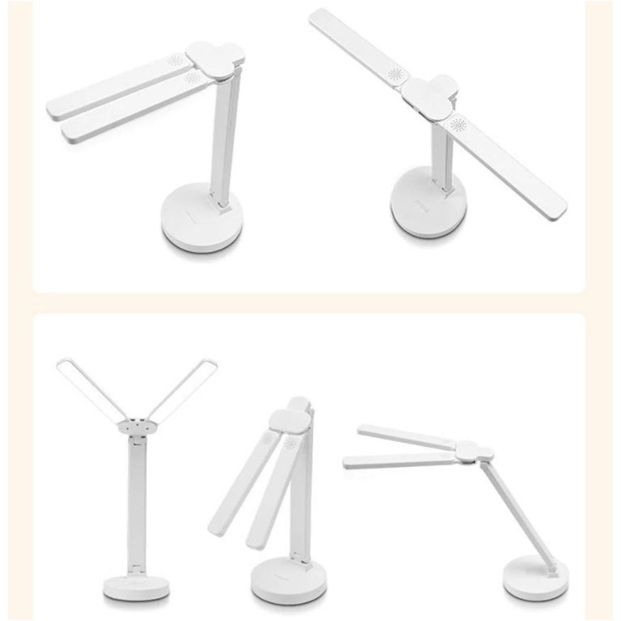 Skanto | Adjustable Reading Lamp - Rechargeable Dimmable with Phone Stand