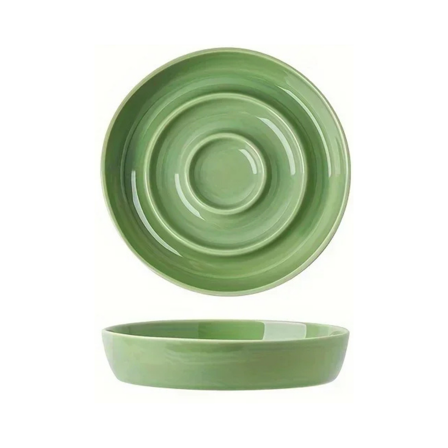 Skanto | Ceramic Anti-Choking Feeder Bowl – Slow Feeder Bowl for Cats and Dogs