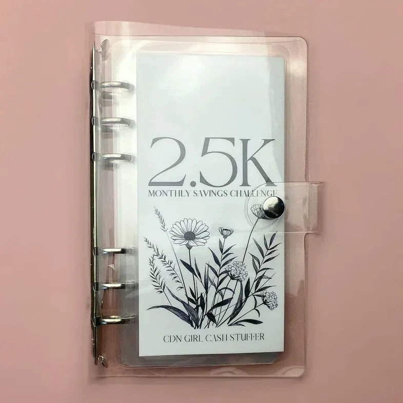 Kalsten | 12-Month Envelopes Money-Saving Challenges Binder
