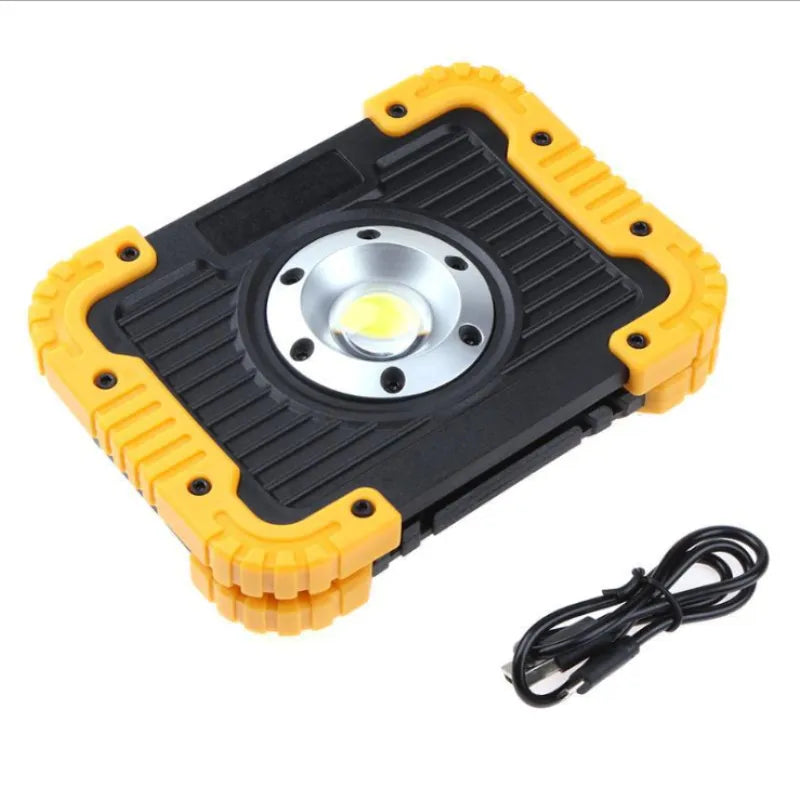 BowLift | Rechargeable LED Construction Spotlight – Portable Work Light with USB and Durable Housing