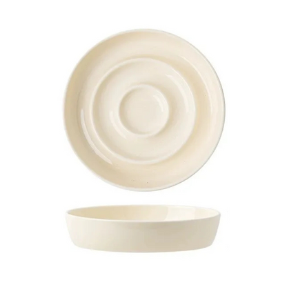 Skanto | Ceramic Anti-Choking Feeder Bowl – Slow Feeder Bowl for Cats and Dogs