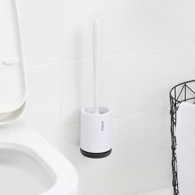 BowLift | Silicone Toilet Brush with Holder | Modern, Efficient Loo Brush for Home Cleaning