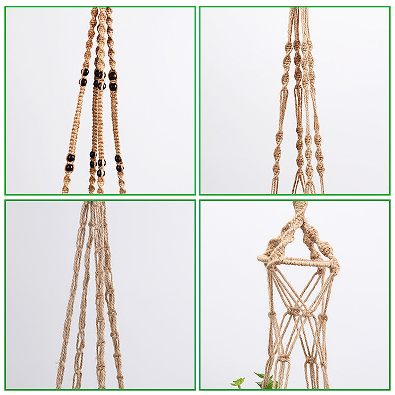Macramé Plant Hanger with Artistic Design Acalora