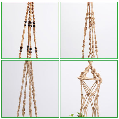 Macramé Plant Hanger with Artistic Design Acalora