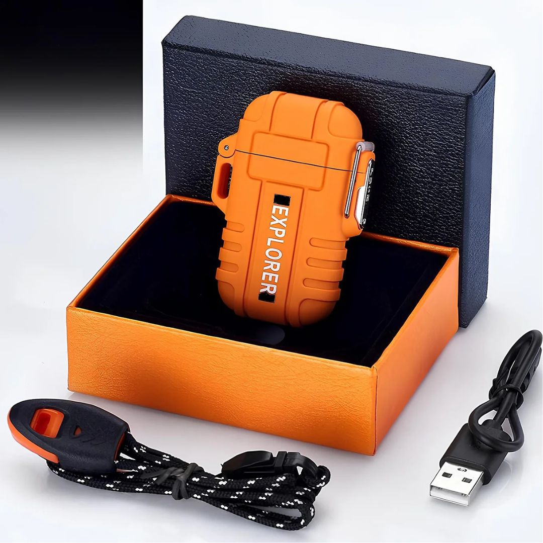Skanto | Water-Resistant & Windproof Storm Lighter – Ultimate Outdoor Survival Tool