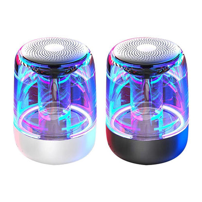 Sandsberg Bluetooth Column Speaker Wireless Bluetooth Speaker with powerful bass and radio as well as variable color LED lighting.