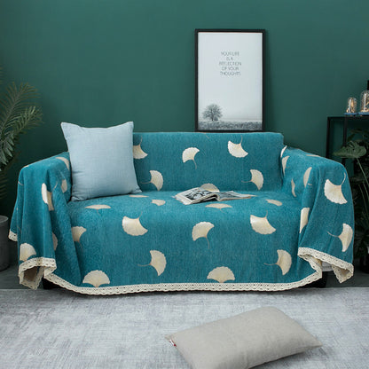 Decorative Floral Print Sofa Cover