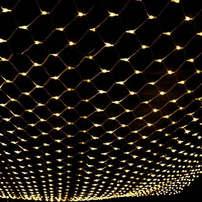 Skanto | Christmas LED Lights Outdoor Waterproof Fishtnet Lights Full of Stars Coated Holiday Lights Wedding Inn Decorative Lights